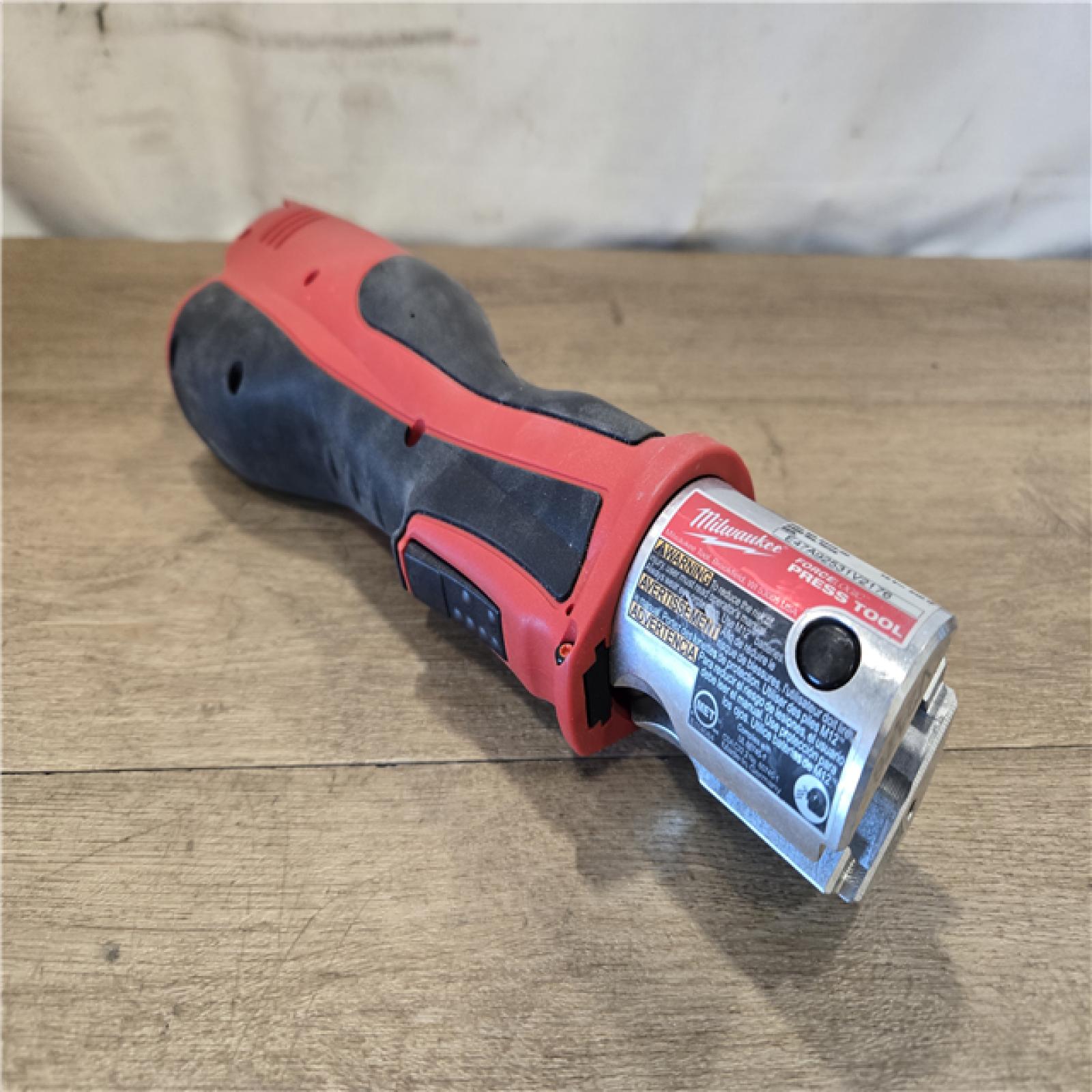 AS-IS Milwaukee M12 12V Force Logic Cordless Press Tool (Tool Only)