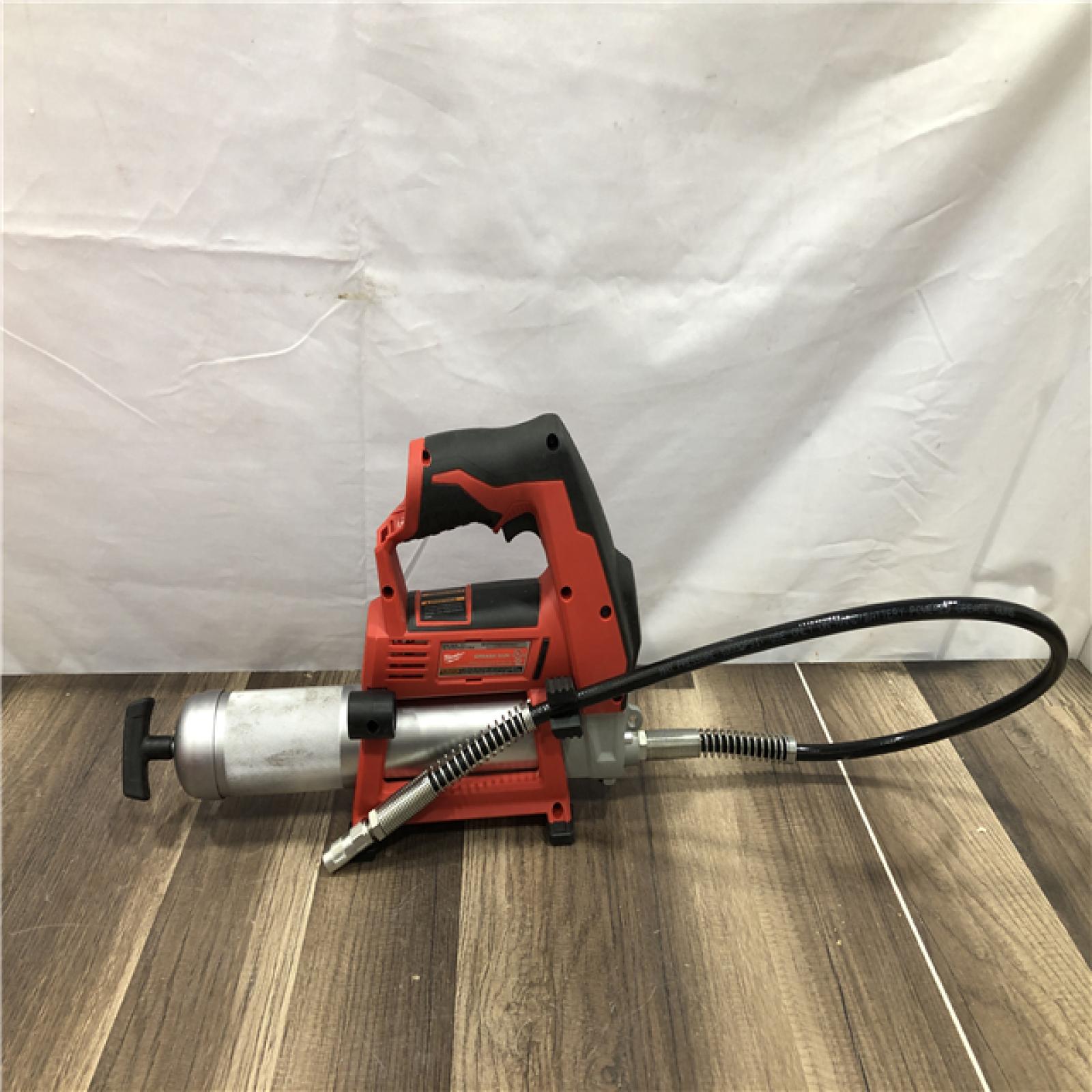 AS-IS Milwaukee M12 12V Lithium-Ion Cordless Grease Gun (Tool-Only)