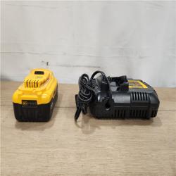 AS-IS- DEWALT 20V MAX Lithium-Ion 6.0 Ah Battery and Charger