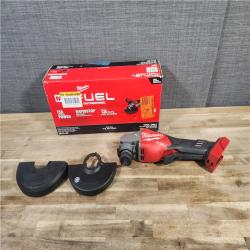 HOUSTON LOCATION - AS-IS Milwaukee M18 FUEL 4-1/2-6 Braking Grinder, Paddle Switch