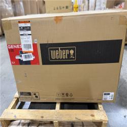 DALLAS LOCATION - WEBER Genesis E-335 3-Burner Liquid Propane Gas Grill in Black with Side Burner