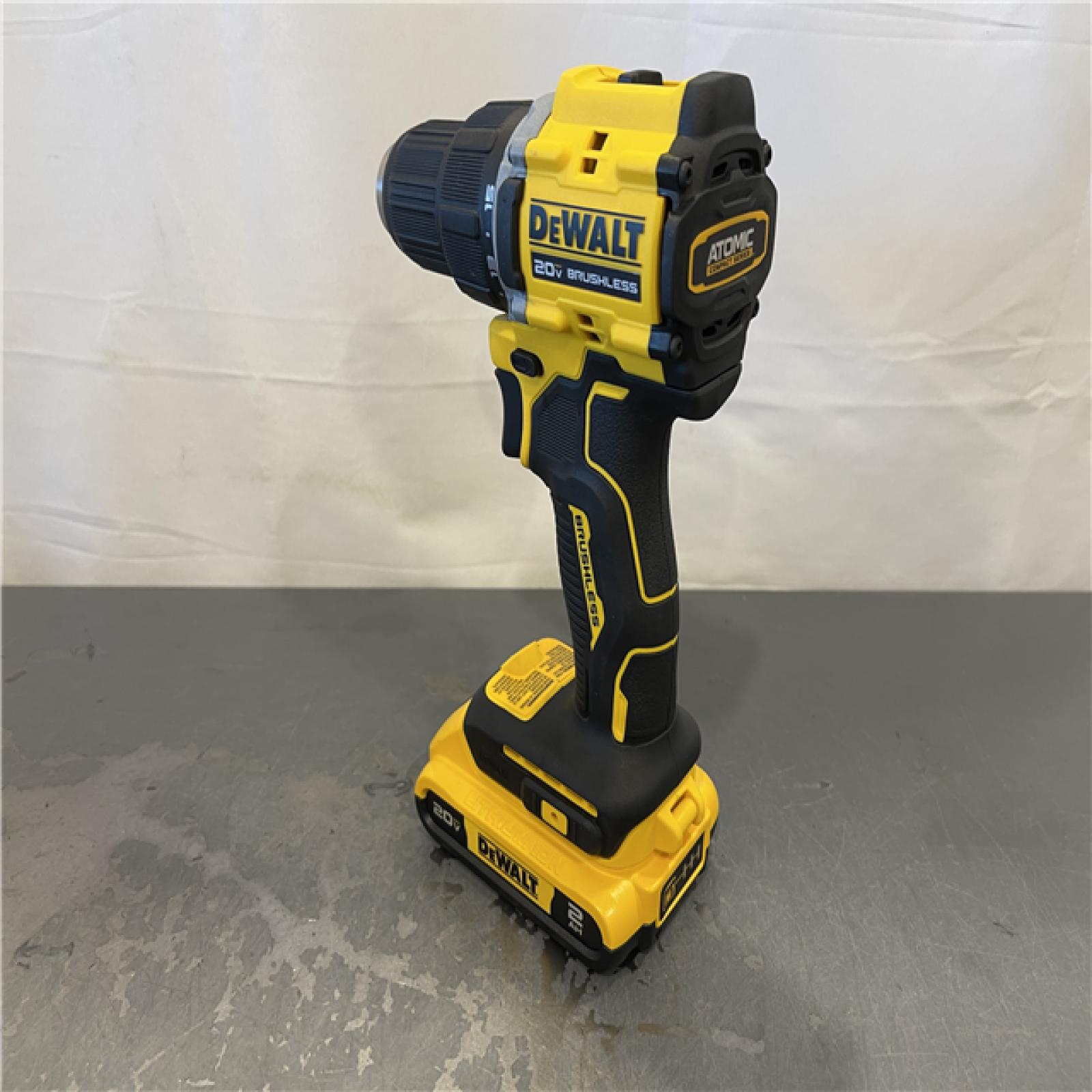 AS-IS - DeWalt ATOMIC COMPACT SERIESâ„¢ 20V MAX* Brushless Cordless 1/2 in. Drill/Driver