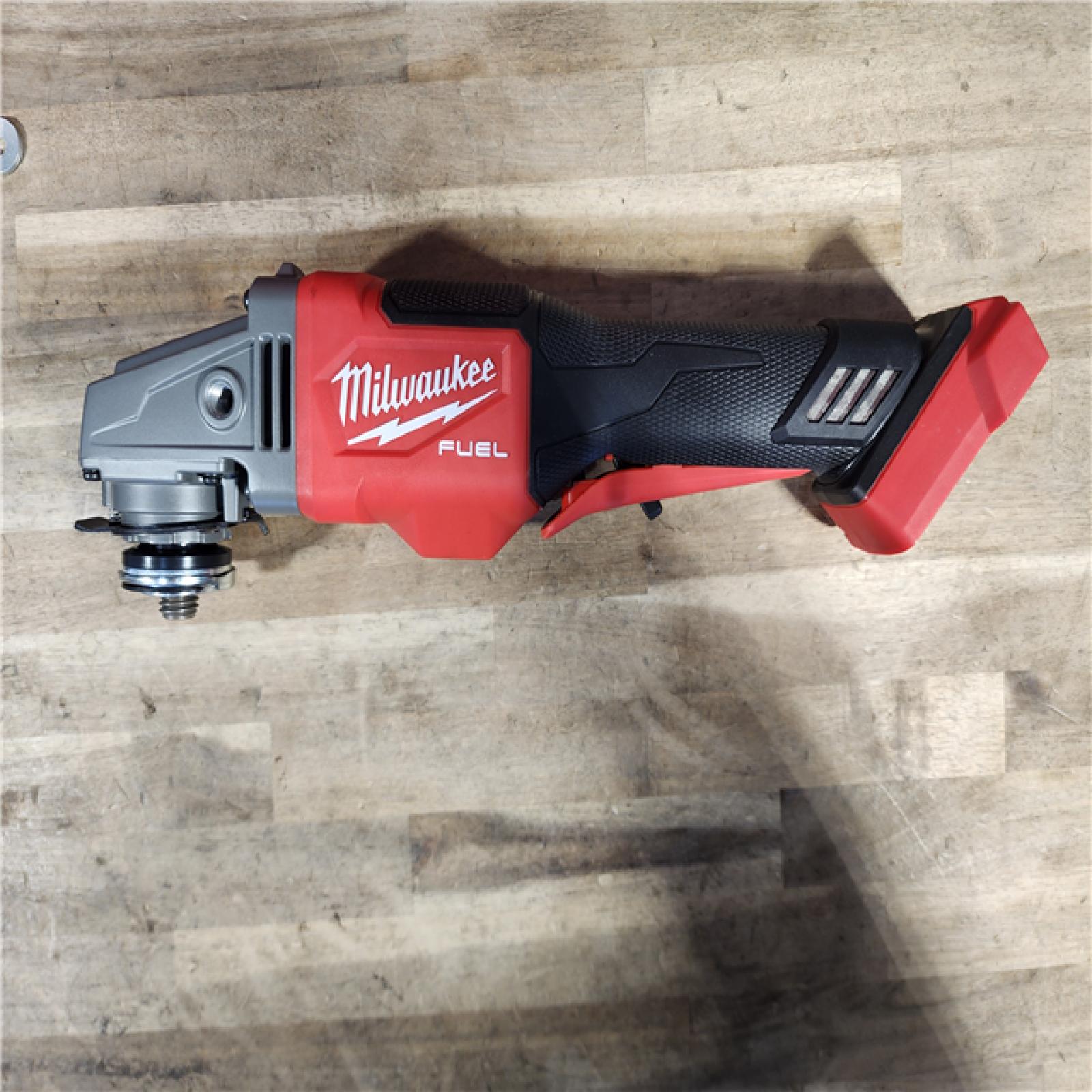 HOUSTON LOCATION - AS-IS (APPEARS LIKE NEW) Milwaukee 2980-20 M18 Fuel 18 Volt 6 Inch Paddle Switch Grinder (Bare Tool)