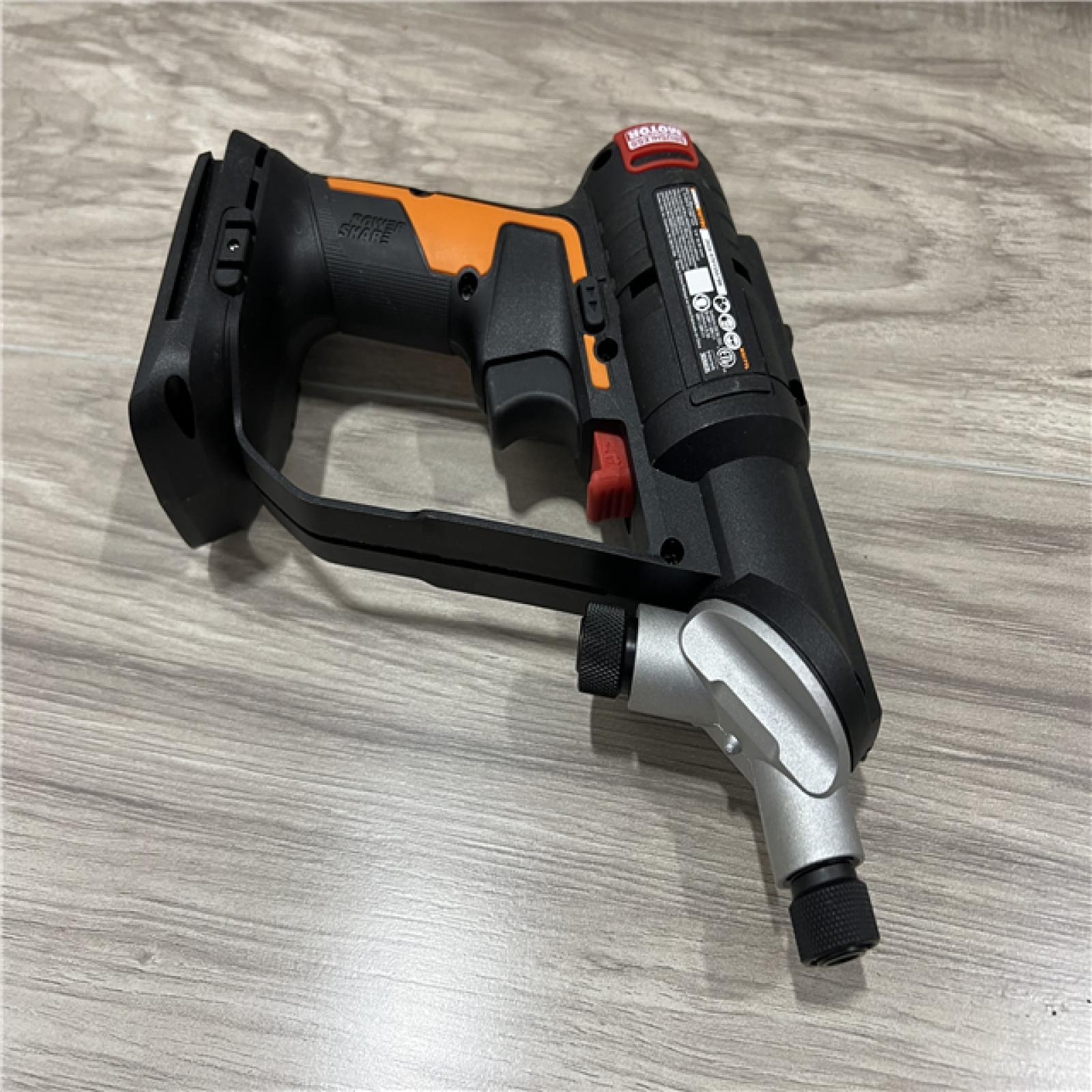 WORX - Nitro 20V SwitchDriver 2-in-1 Brushless Cordless Drill/Driver - Rotatable Dual 1/4 Chucks (Battery & Charger Included) - Black