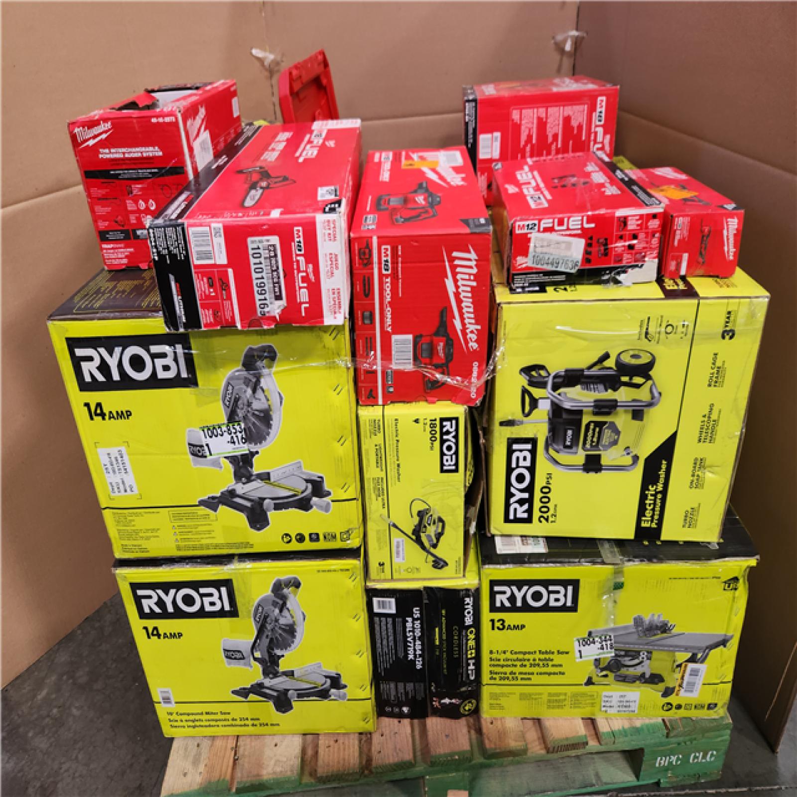 CALIFORNIA AS-IS TOOL PALLET