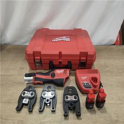 AS-IS Milwaukee 12-Volt Lithium-Ion Force Logic Cordless Press Tool Kit