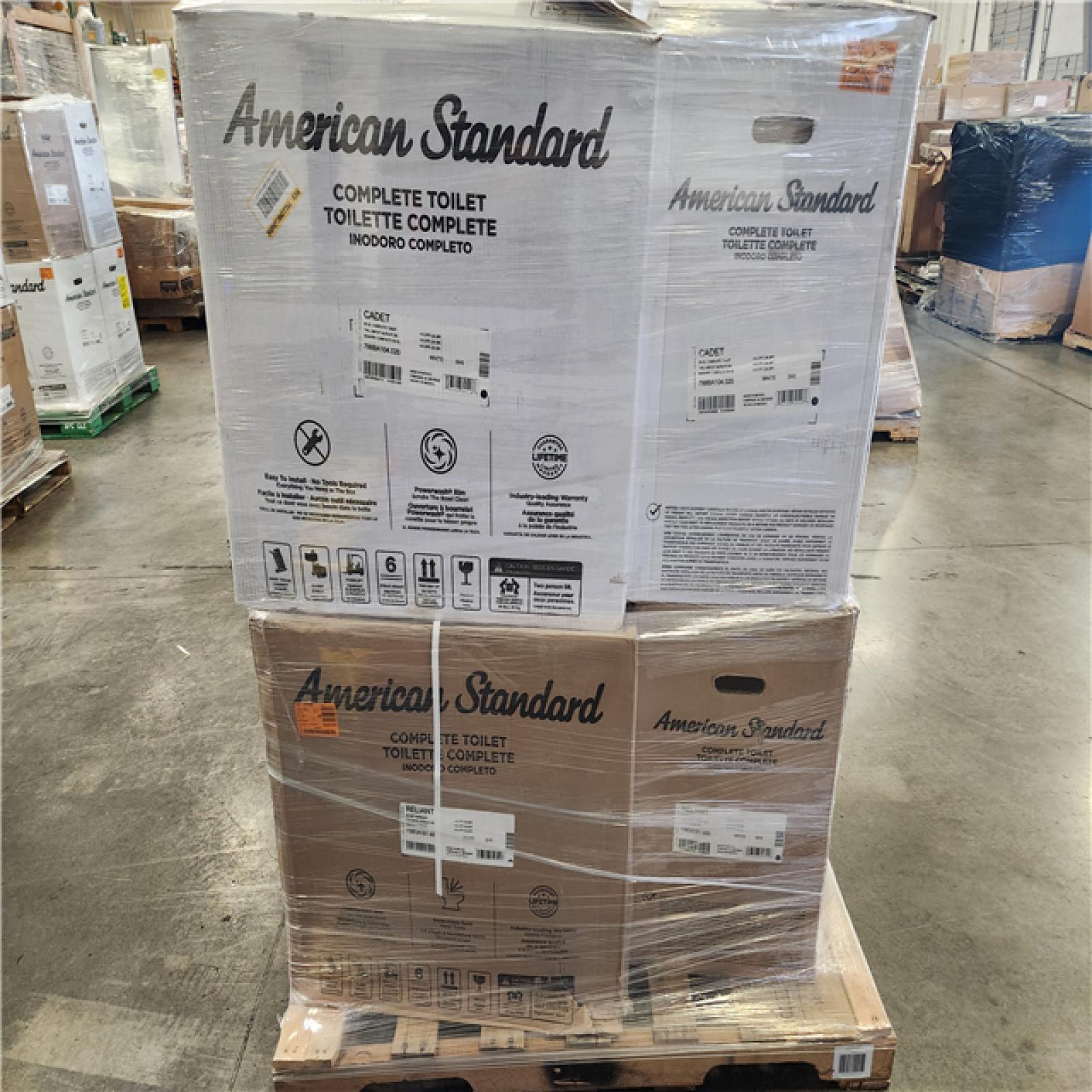 Phoenix AS-IS Mixed Toilet Pallet (6-Toilets)