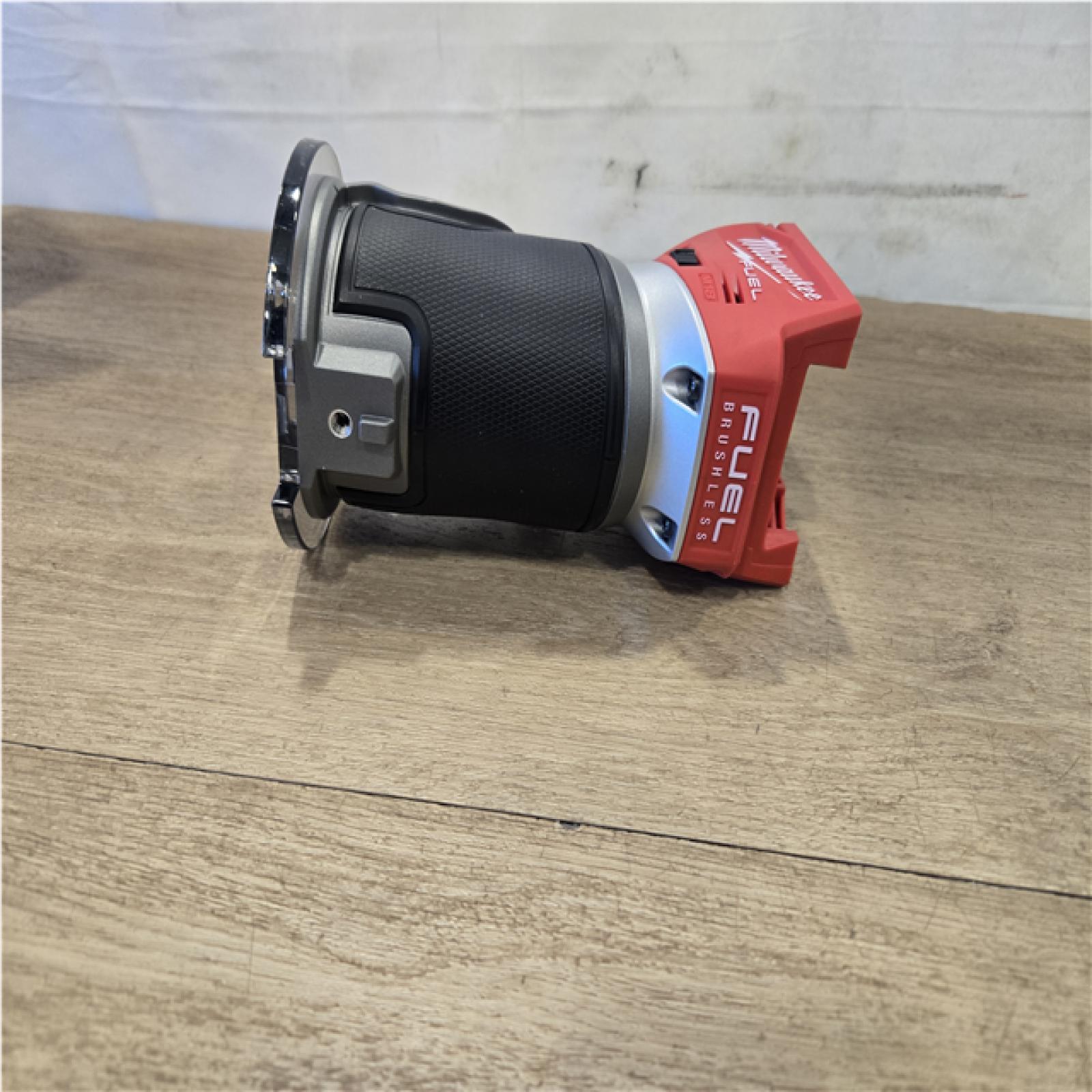 AS-IS Milwaukee FUEL 18V Lithium-Ion Brushless Cordless Compact Router (Tool-Only)