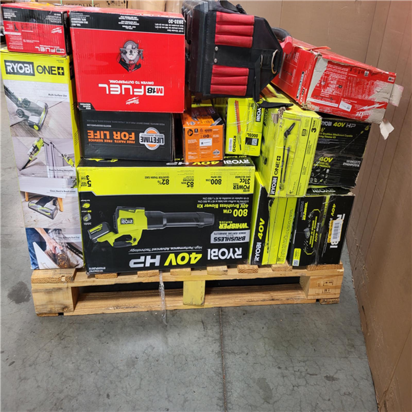 CALIFORNIA AS-IS TOOL PALLET