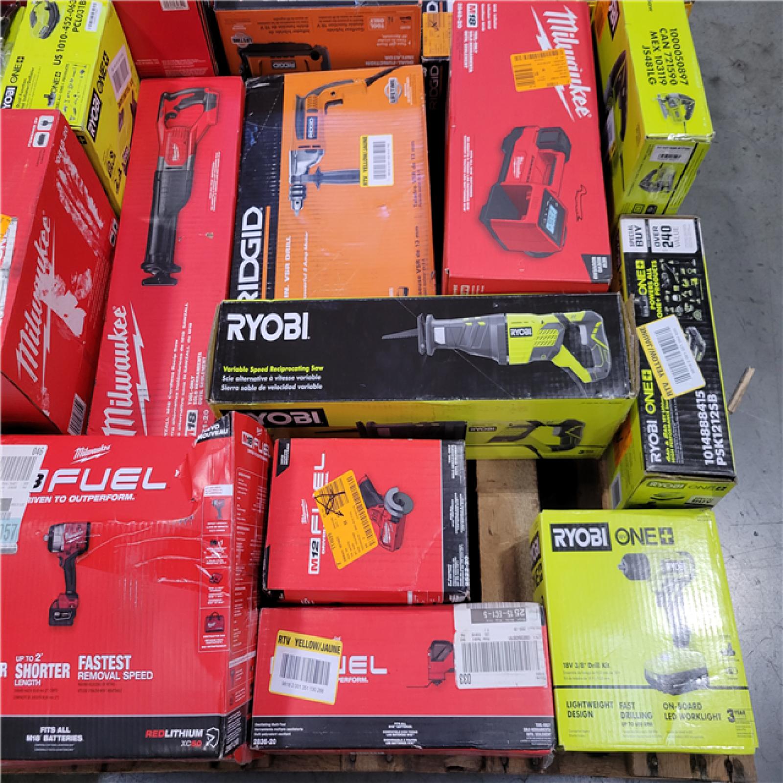 CALIFORNIA AS-IS TOOL PALLET