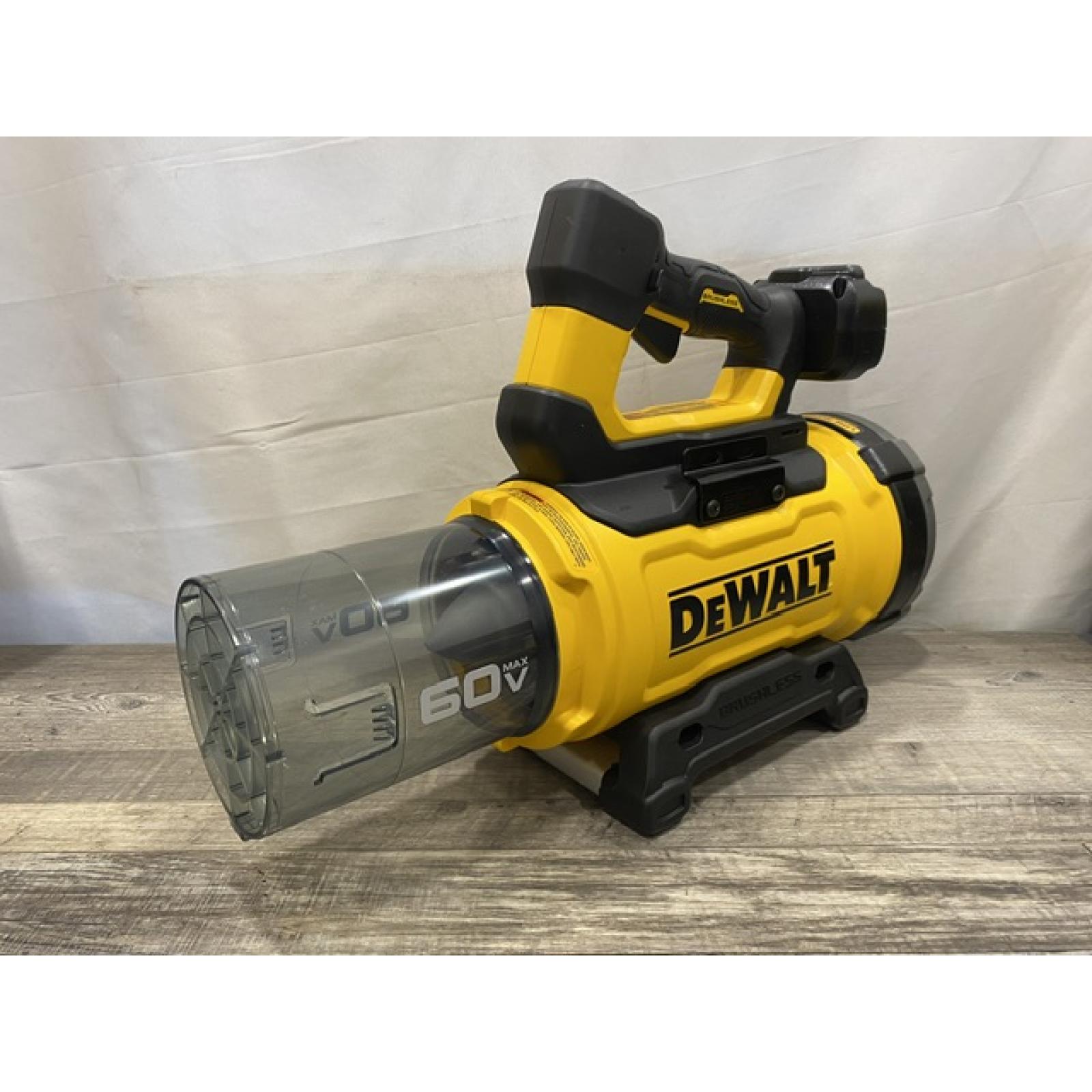 AS-IS DEWALT FLEXVOLT 60V MAX 160 MPH 760 CFM Brushless Cordless Axial Blower Kit