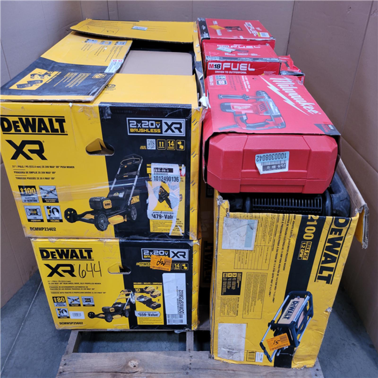 CALIFORNIA AS-IS TOOL PALLET