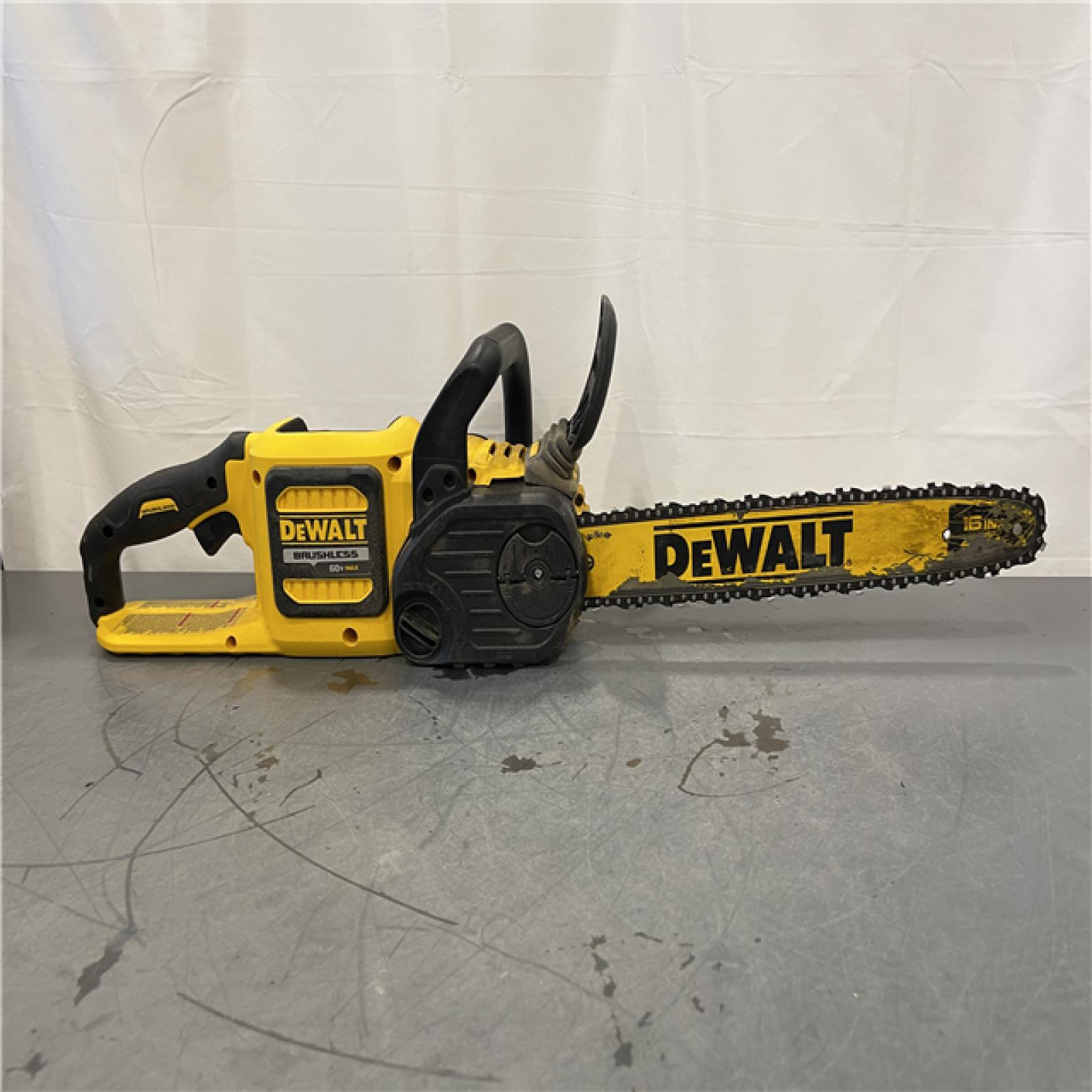 AS-IS - DEWALT FLEXVOLT 60V MAX 16in. Brushless Cordless Battery Powered Chainsaw