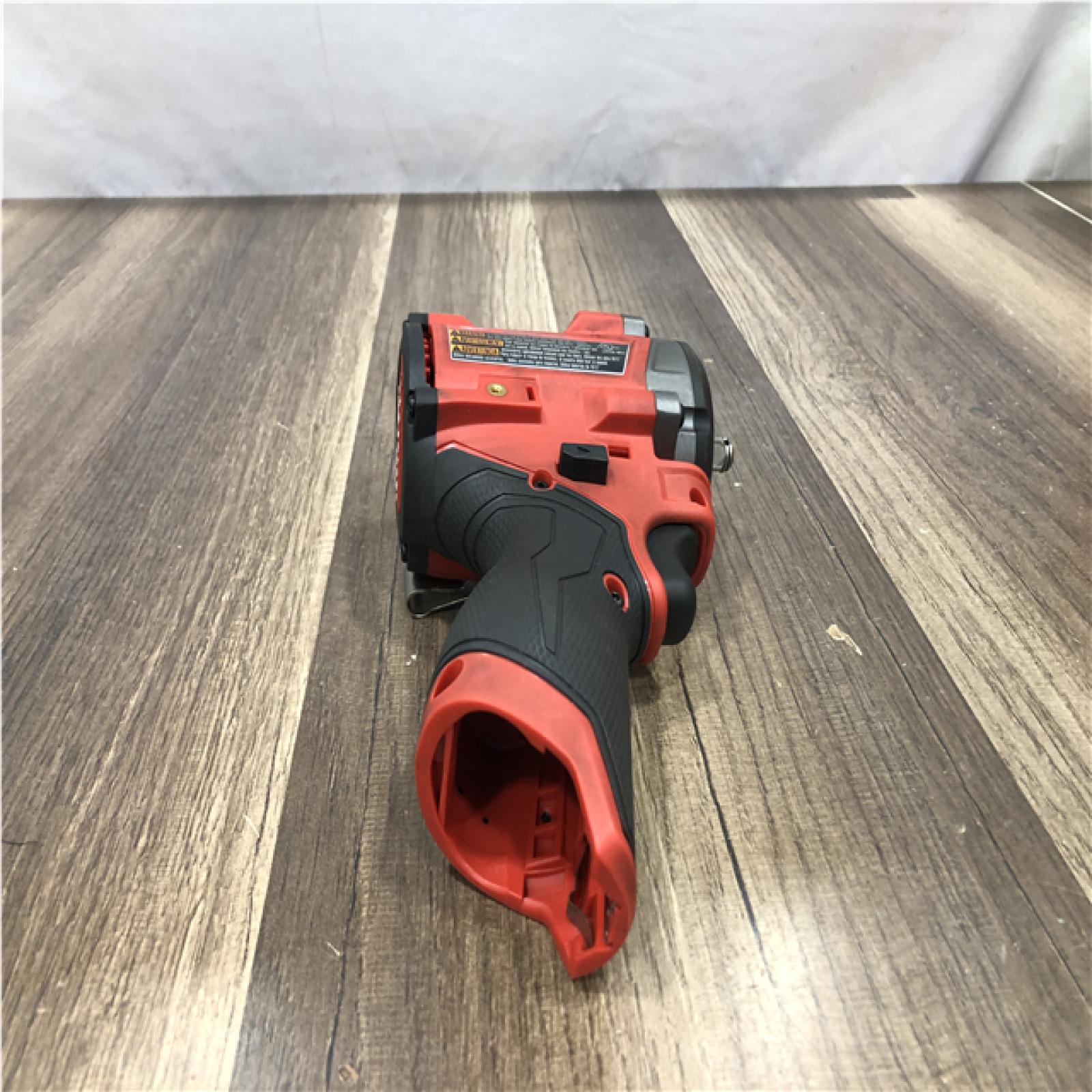 AS-IS Milwaukee FUEL 12V Lithium-Ion Brushless Cordless Stubby 3/8 in. Impact Wrench (Tool-Only)