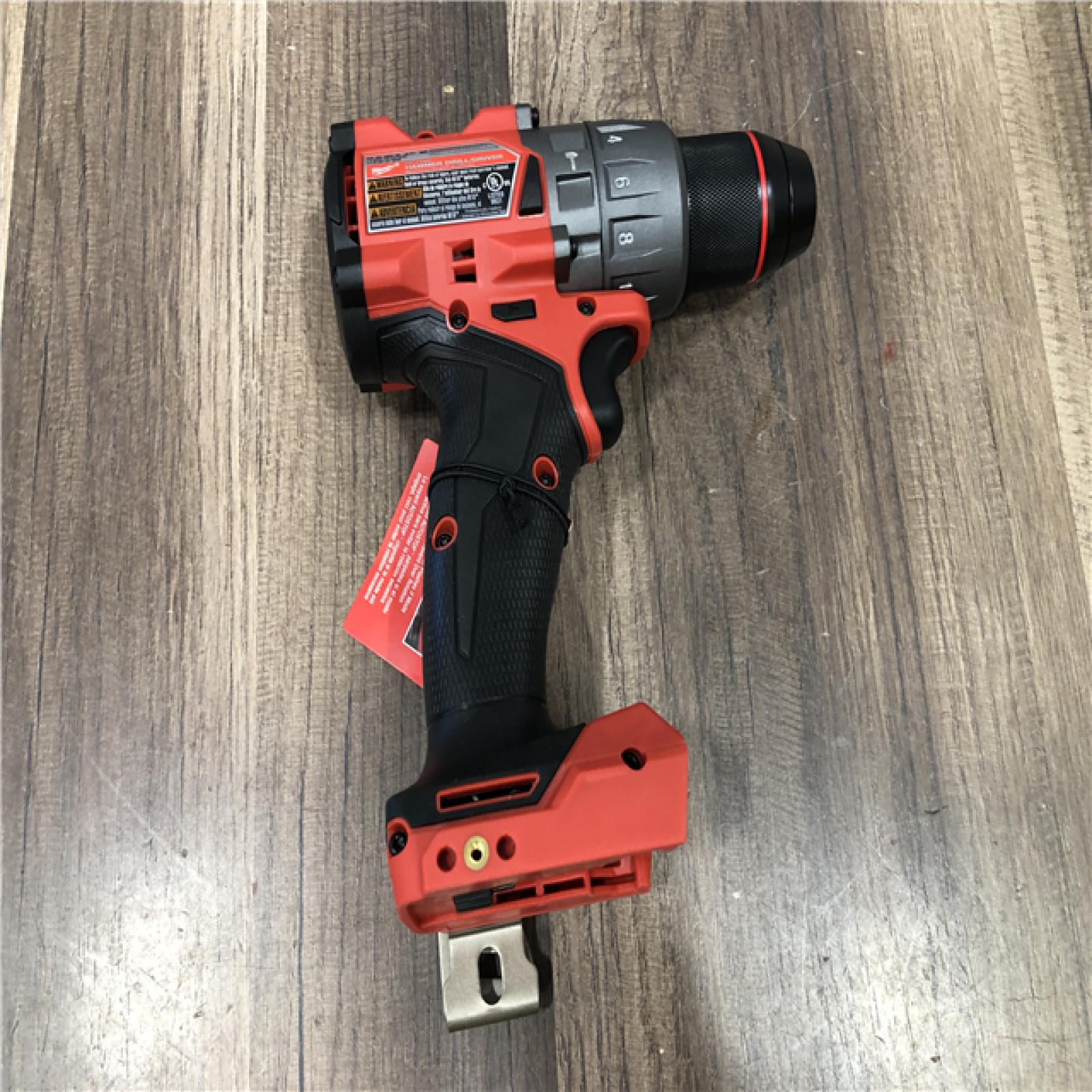 AS-IS Milwaukee FUEL 18V Lithium-Ion Brushless Cordless 1/2 in. Hammer Drill/Driver (Tool-Only)