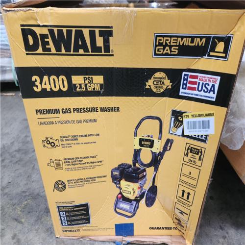 Phoenix NEW DEWALT 3400 PSI 2.5 GPM Gas Cold Water Pressure Washer with DeWalt 210 Engine