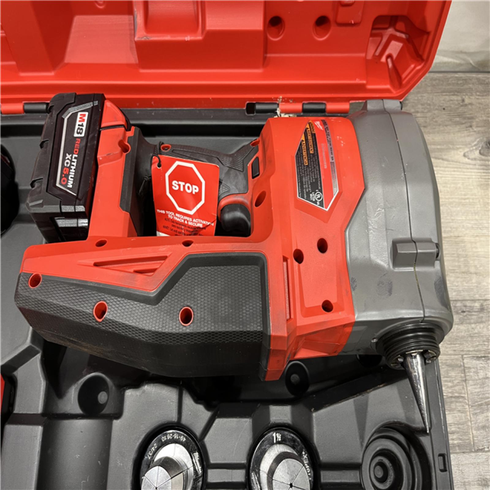 AS-IS Milwaukee Fuel 18-Volt Lithium-Ion Brushless Cordless 1/2 in. - 2 in. Expansion Tool Kit