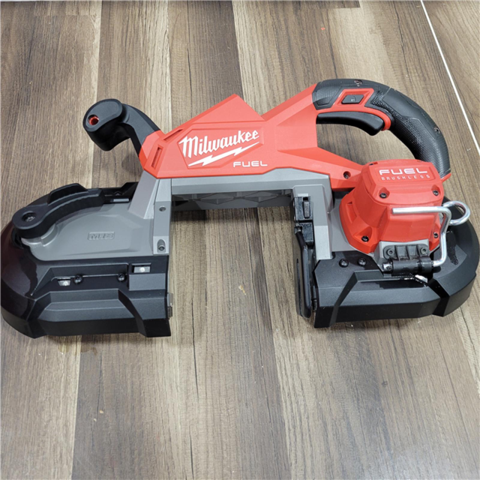 AS-IS  Milwaukee M18 FUEL 18V Lithium-Ion Brushless Cordless Deep Cut Band Saw (Tool-Only)