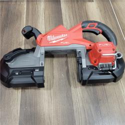 AS-IS  Milwaukee M18 FUEL 18V Lithium-Ion Brushless Cordless Deep Cut Band Saw (Tool-Only)
