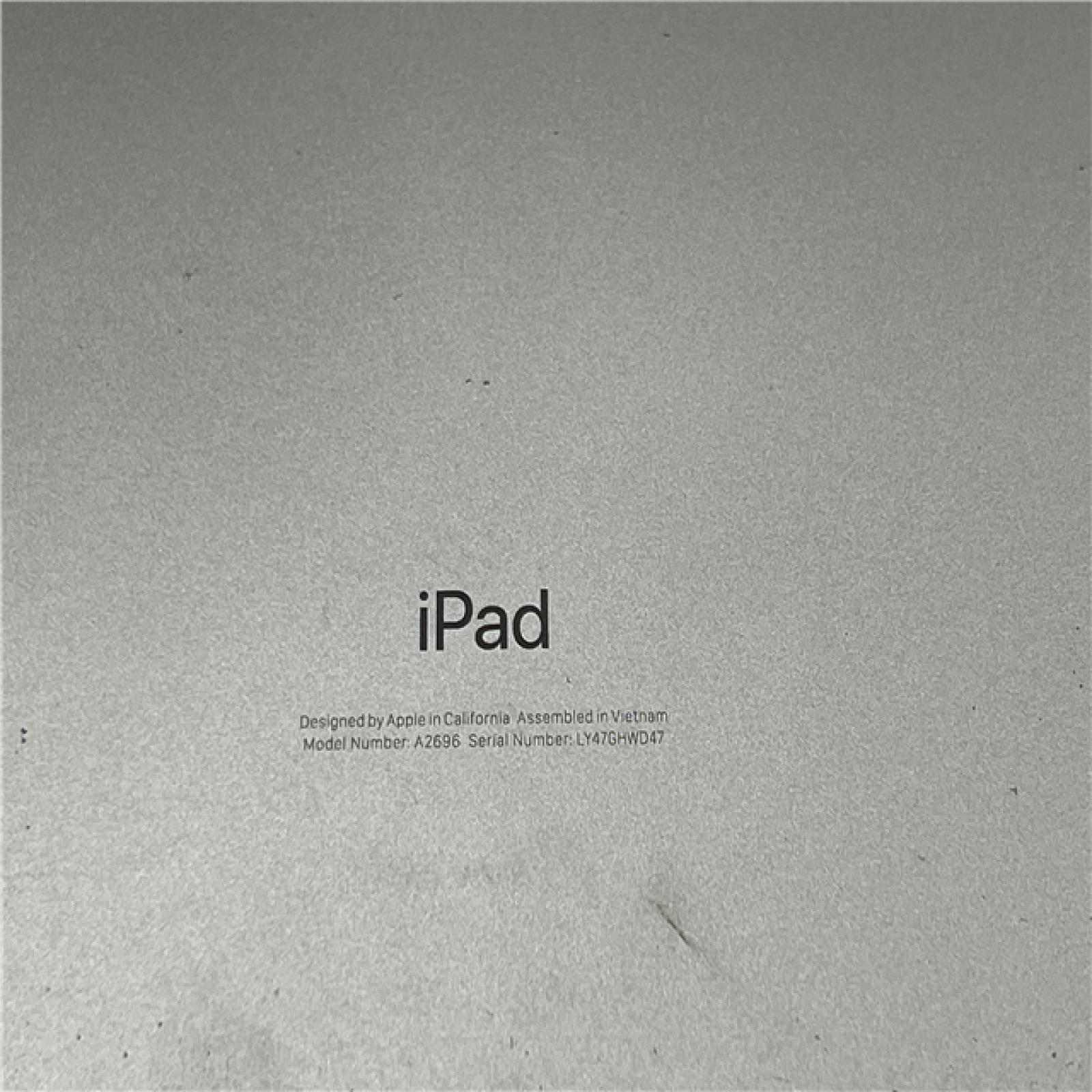 AS-IS Apple iPad 10.9-inch (10th Gen) 64GB Wi-Fi in Silver