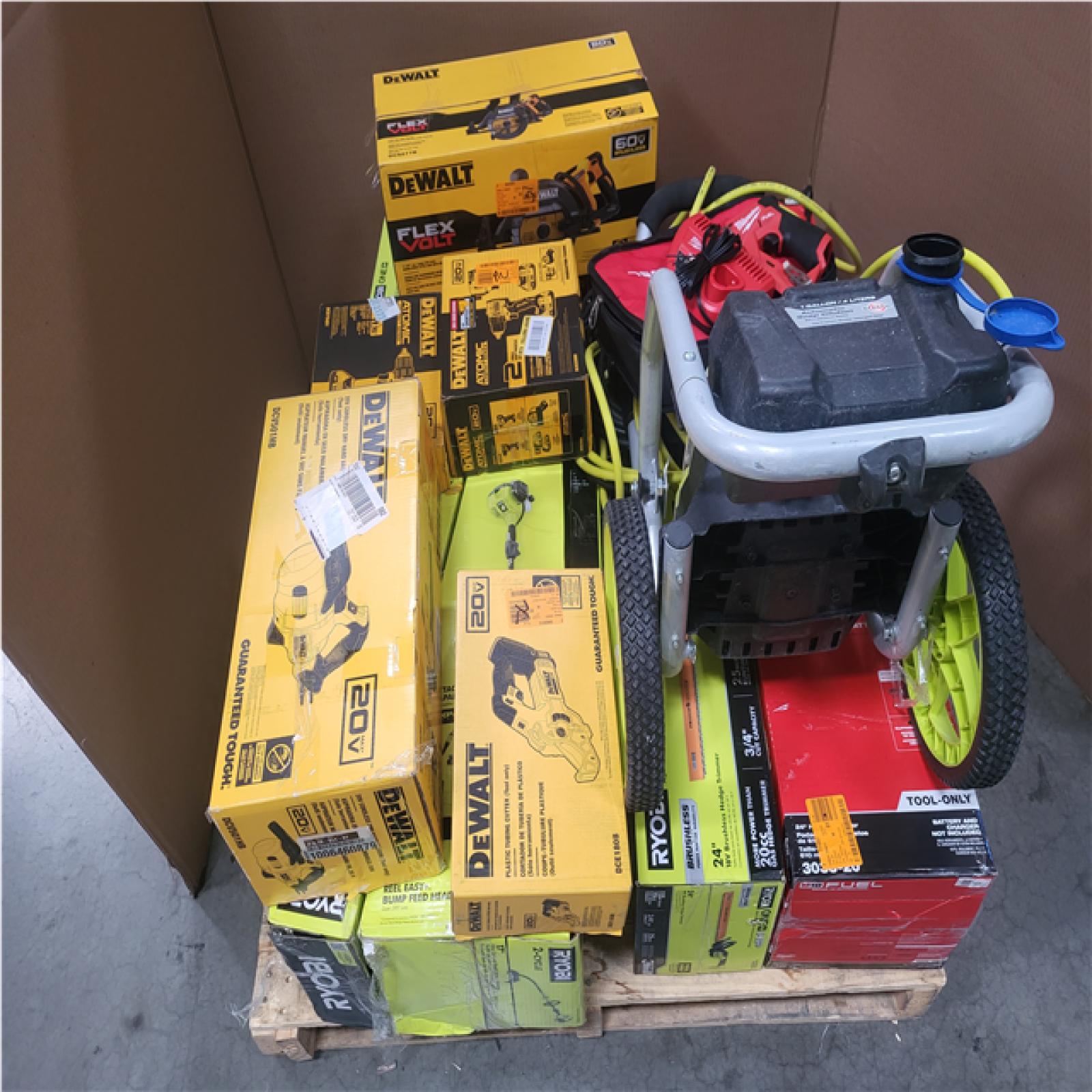 CALIFORNIA AS-IS TOOL PALLET