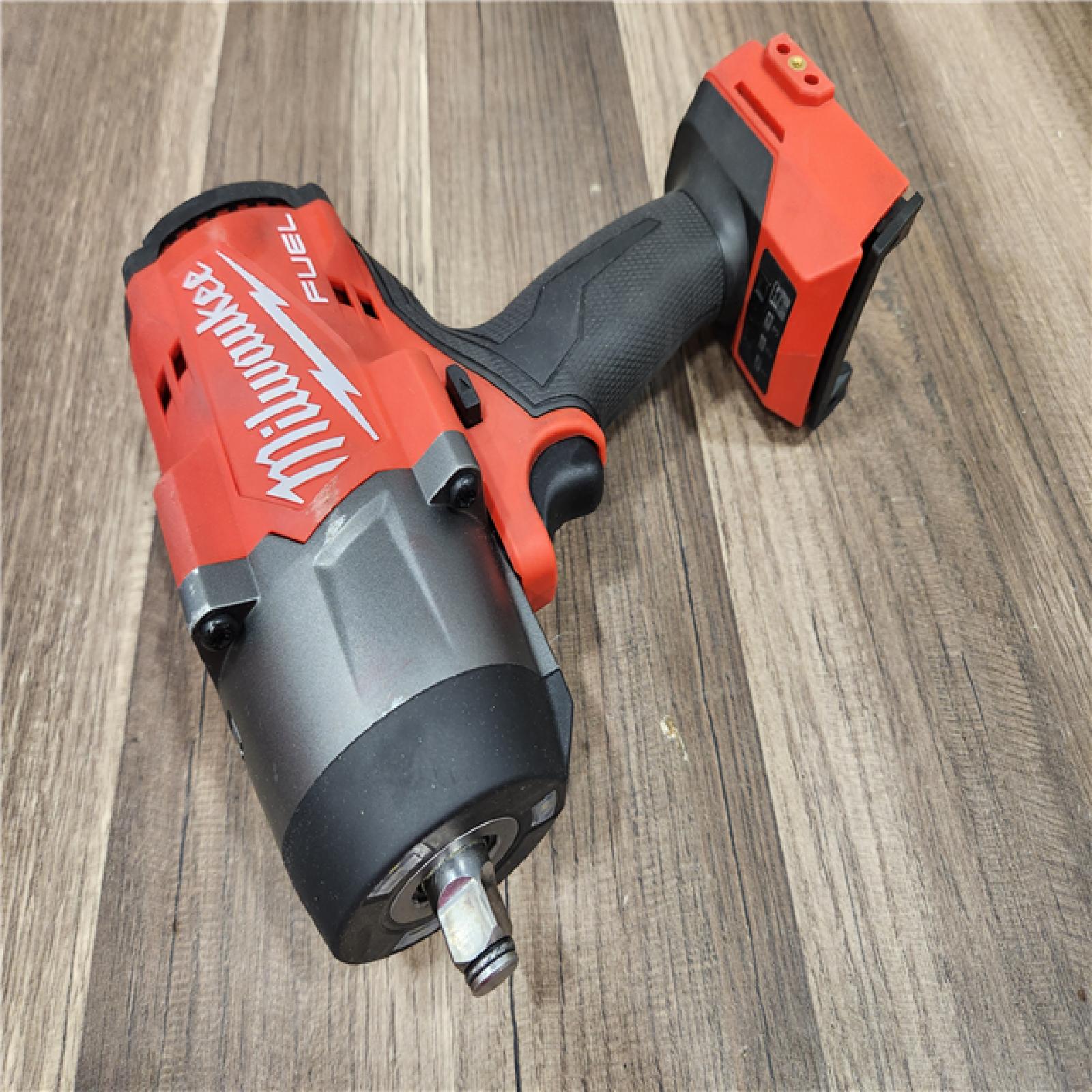 AS-IS Milwaukee M18 FUEL 18V Lithium-Ion Brushless Cordless 1/2 in. Impact Wrench with Friction Ring (Tool-Only)