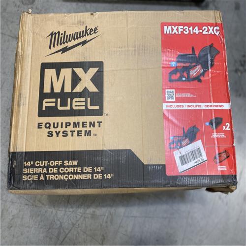 DALLAS LOCATION - Milwaukee MX FUEL Lithium-Ion Cordless 14 in. Cut Off Saw Kit with (2) Batteries and Charger