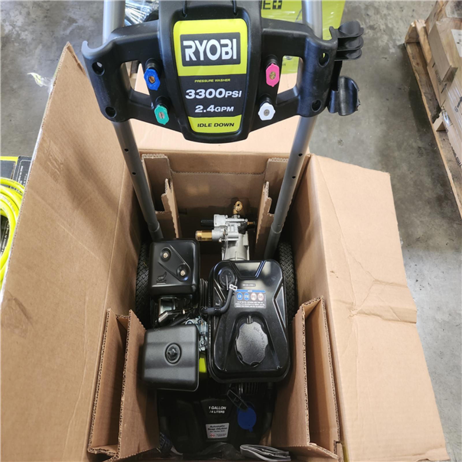 Phoenix NEW RYOBI 3300 PSI 2.4 GPM Cold Water Gas Pressure Washer with 212cc Engine