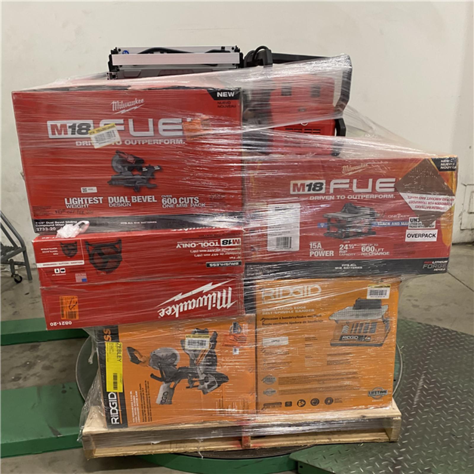 DALLAS LOCATION- AS-IS TOOLS PALLET