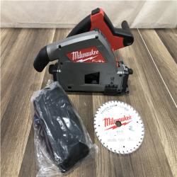 AS-IS Milwaukee FUEL 18V Lithium-Ion Cordless Brushless 6-1/2 in. Plunge Cut Track Saw (Tool-Only)
