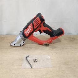 AS-IS- Milwaukee 18-Volt Lithium-Ion Cordless 18-Gauge Double Cut Metal Shear (Tool-Only)