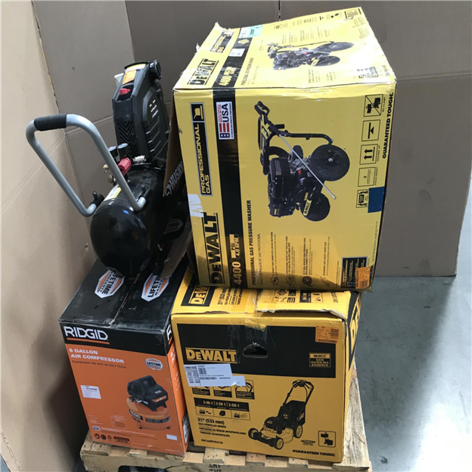 CALIFORNIA AS-IS OUTDOOR POWER EQUIPMENT