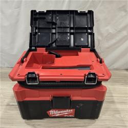 AS-IS MILWAUKEE M18 FUEL PACKOUT 18V Cordless 2.5 Gal. Wet/Dry Vacuum (Vacuum-Only)