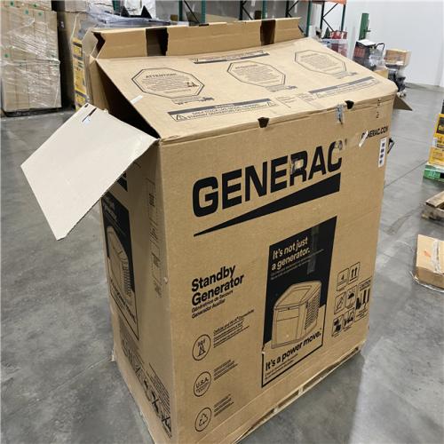 Dallas Location - As-Is Generac 14 000 Watt Air-Cooled Whole House Home Standby Generator