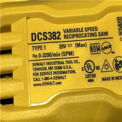 AS-IS DEWALT 20V MAX Cordless Brushless Reciprocating Saw (Tool Only)