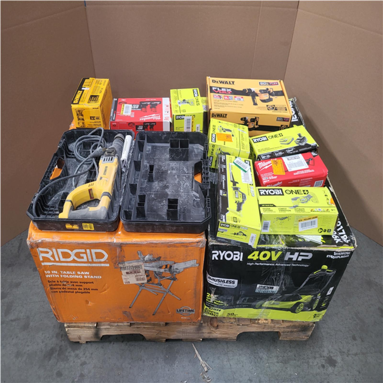 CALIFORNIA AS-IS TOOL PALLET