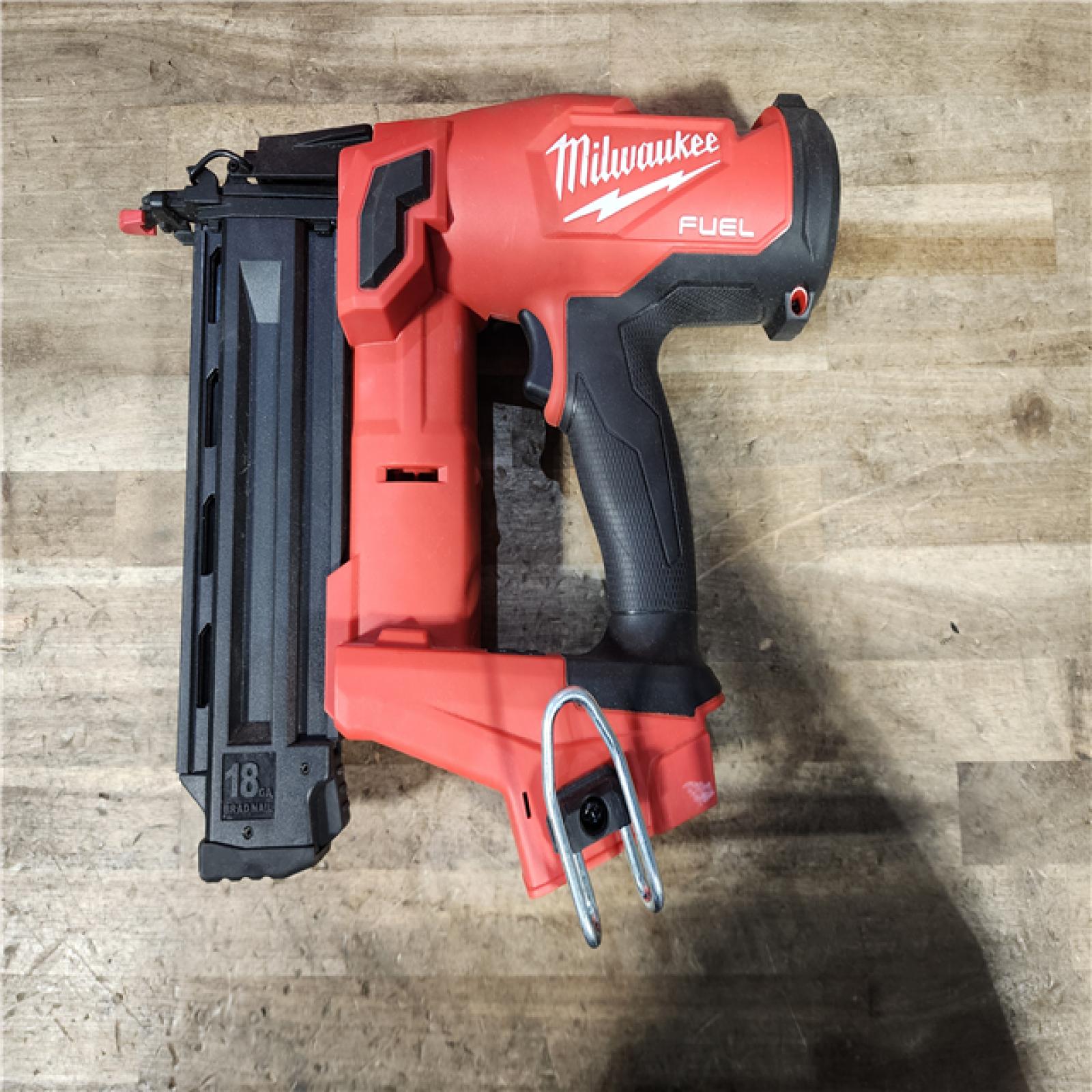 HOUSTON LOCATION - AS-IS Milwaukee FUEL 18-Volt Lithium-Ion Brushless Cordless Gen II 18-Gauge Brad Nailer (Tool-Only)