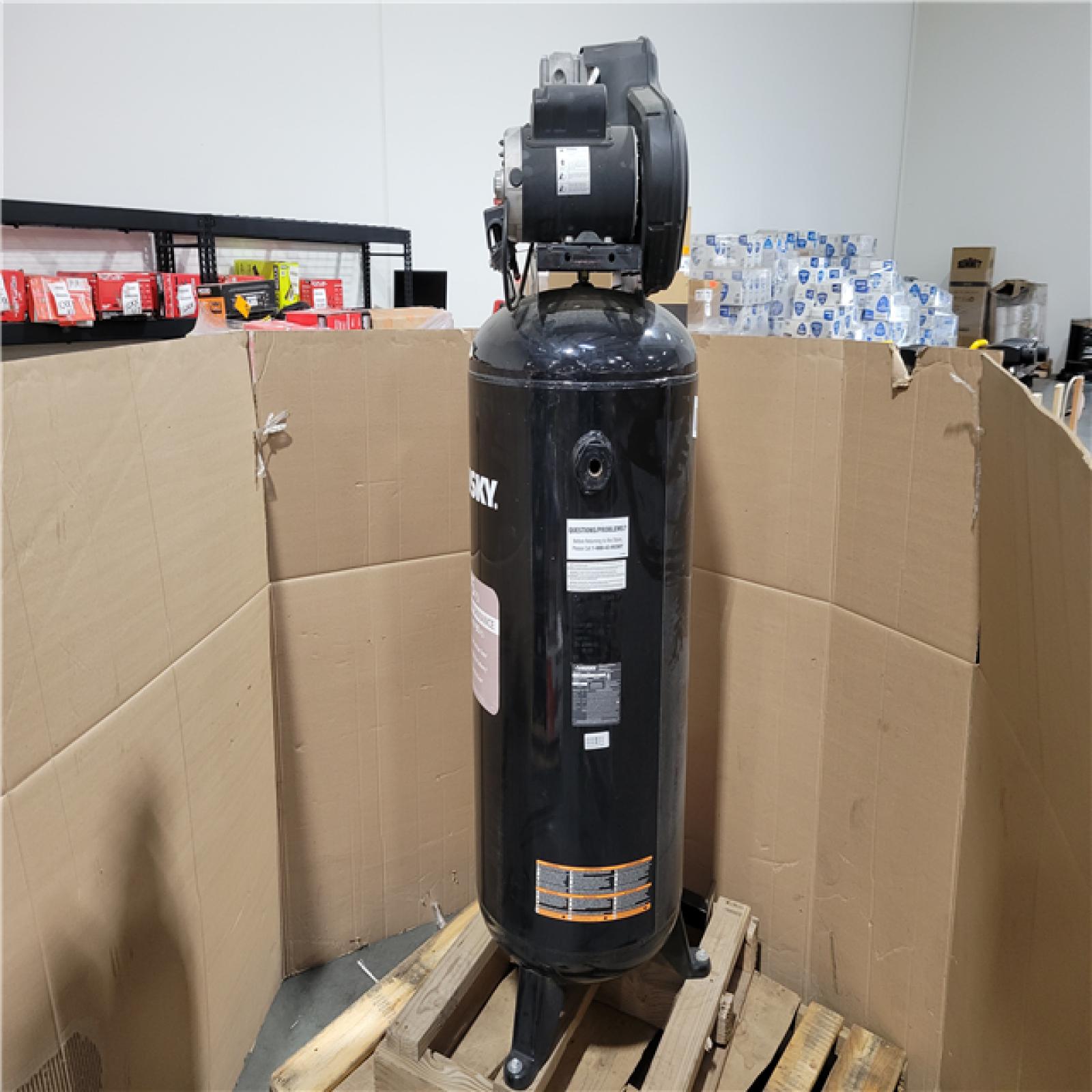 CALIFORNIA AS-IS HUSKY 175 PSI AIR COMPRESSOR