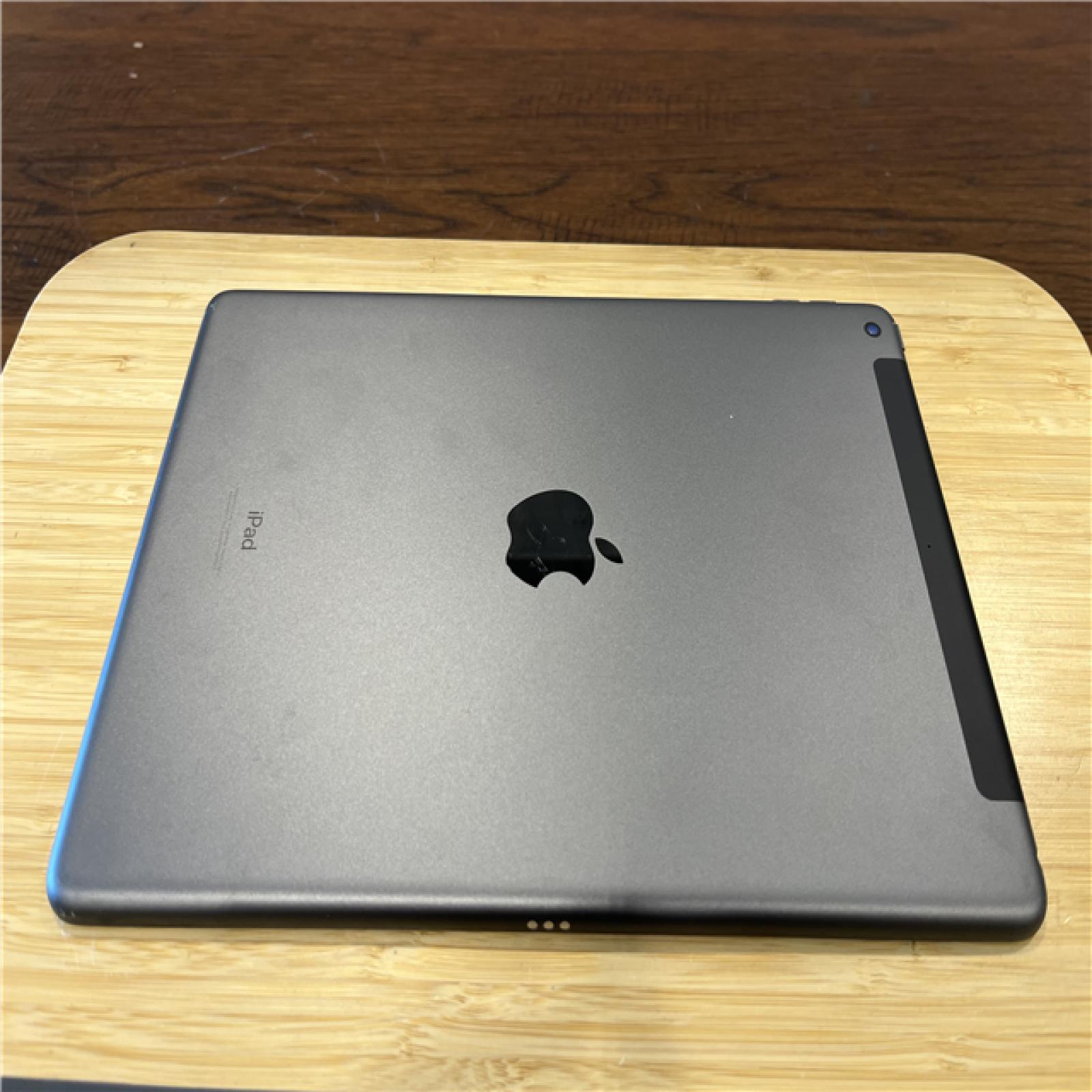 AS-IS Apple - 10.2-Inch iPad with Wi-Fi + Cellular - 64GB - Space Gray