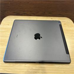 AS-IS Apple - 10.2-Inch iPad with Wi-Fi + Cellular - 64GB - Space Gray