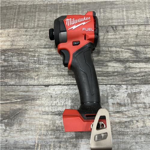 AS-IS Milwaukee FUEL 18V Lithium-Ion Brushless Cordless 1/4 in. Hex Impact Driver (Tool-Only)