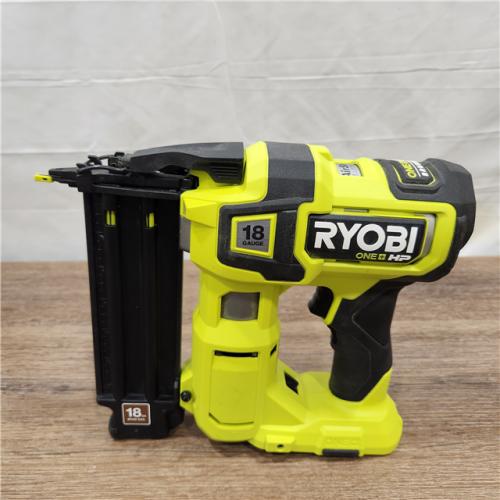 AS-IS RYOBI ONE+ HP 18V 18-Gauge Brushless Cordless AirStrike Brad Nailer (Tool Only)