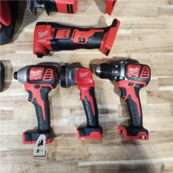 HOUSTON LOCATION - AS-IS Milwaukee 5 Tool Combo Kit W/ (2) Battery & Charger