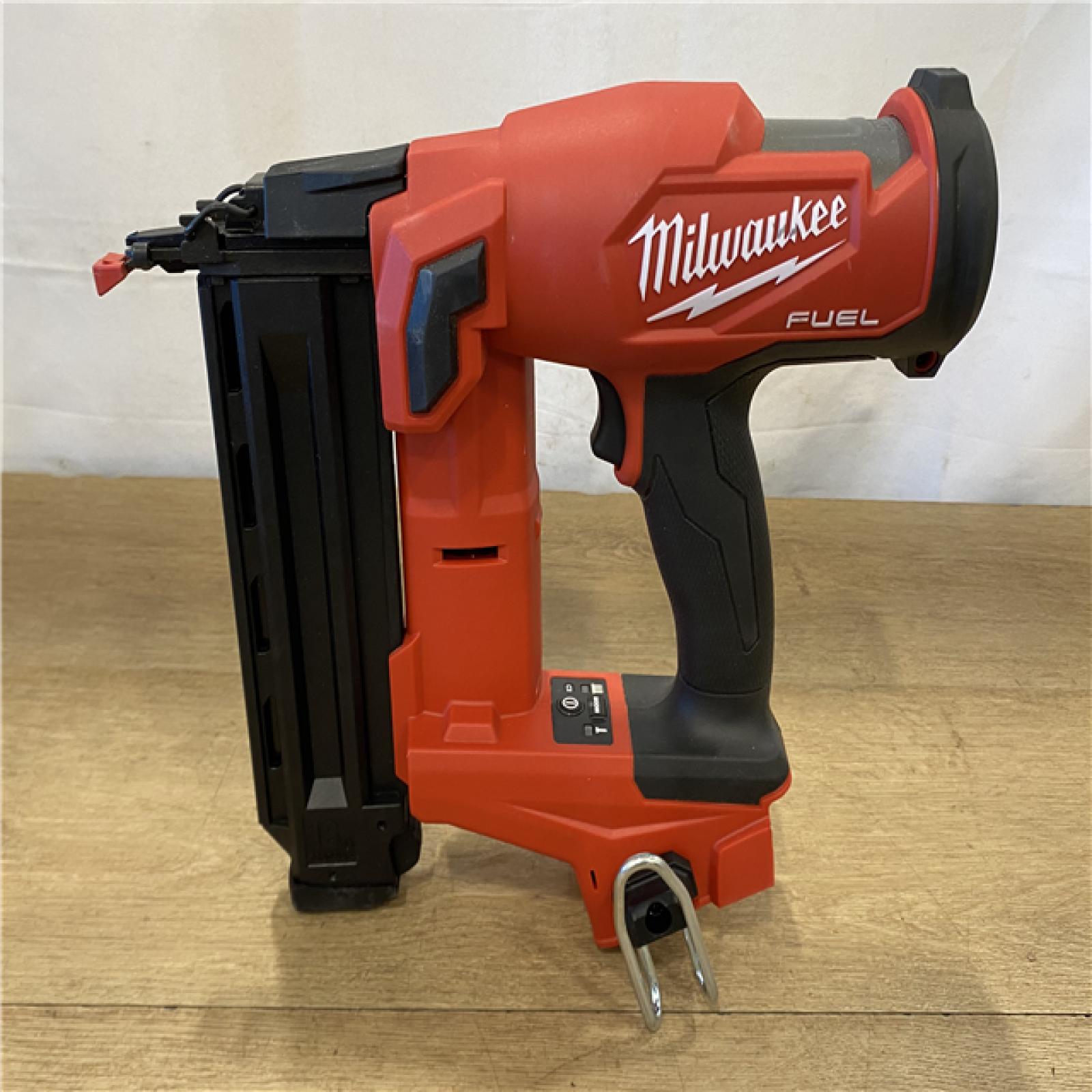 AS-IS Milwaukee FUEL 18-Volt Lithium-Ion Brushless Cordless Gen II 18-Gauge Brad Nailer (Tool-Only)