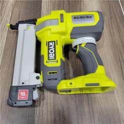 GOOD  RYOBI ONE+ 18V 18-Gauge Cordless AirStrike Narrow Crown Stapler (Tool Only)