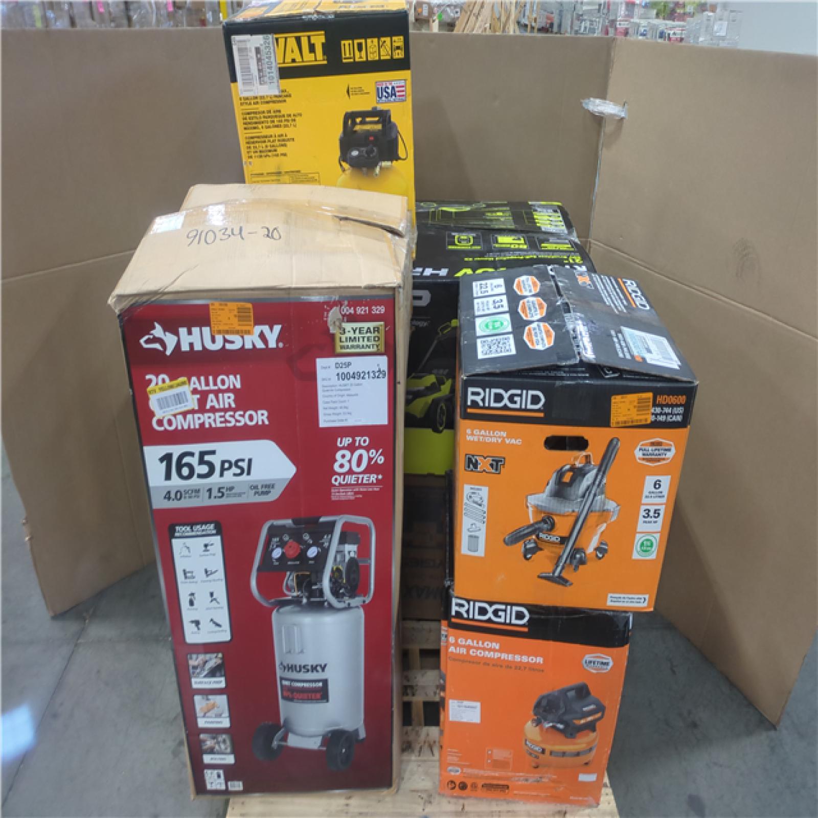 CALIFORNIA AS-IS OUTDOOR POWER EQUIPMENT