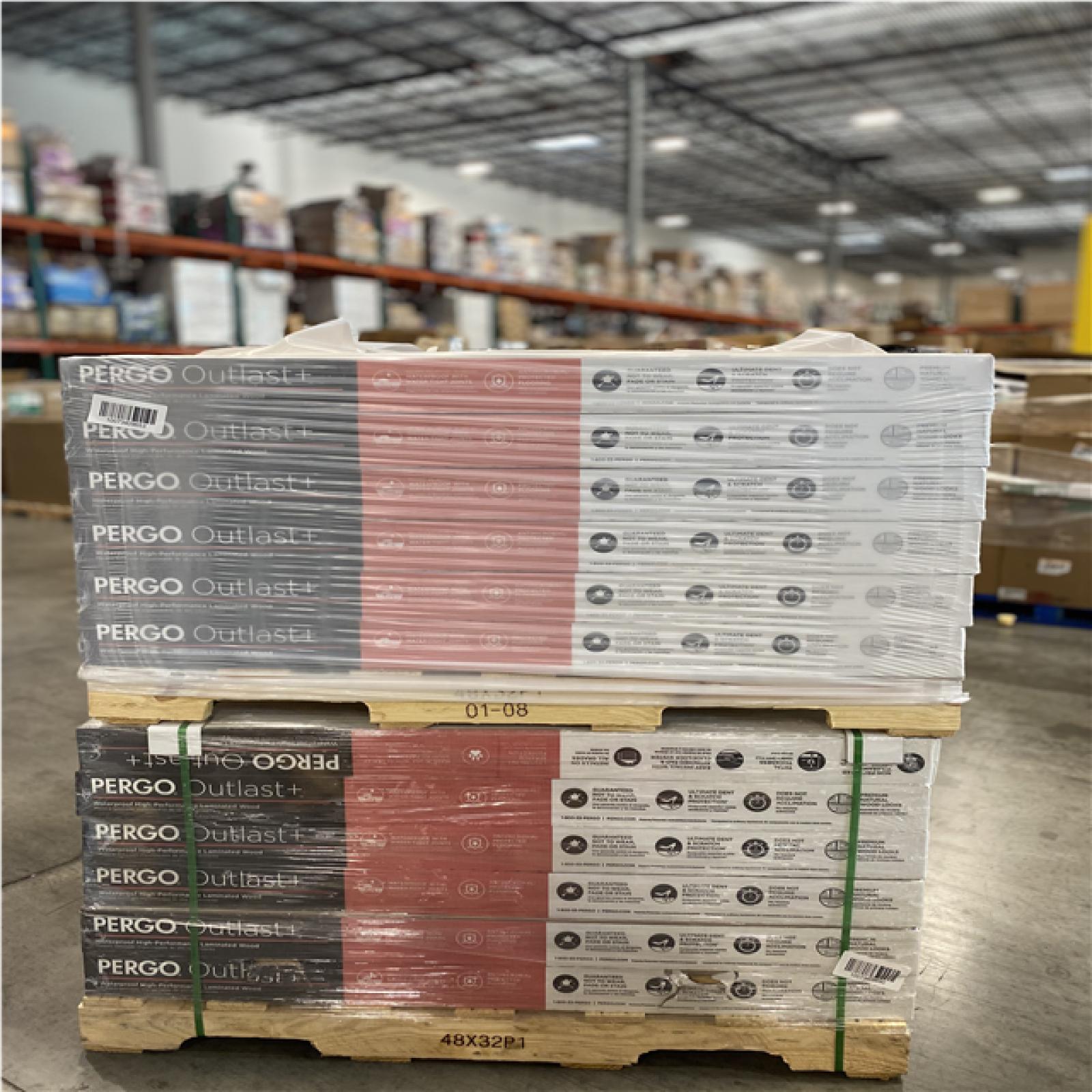 DALLAS LOCATION - PERGO Outlast+ Winter Chestnut 12 mm T x 7.4 in. W Waterproof Flooring (19.63 sq.ft./case) (48 UNITS)