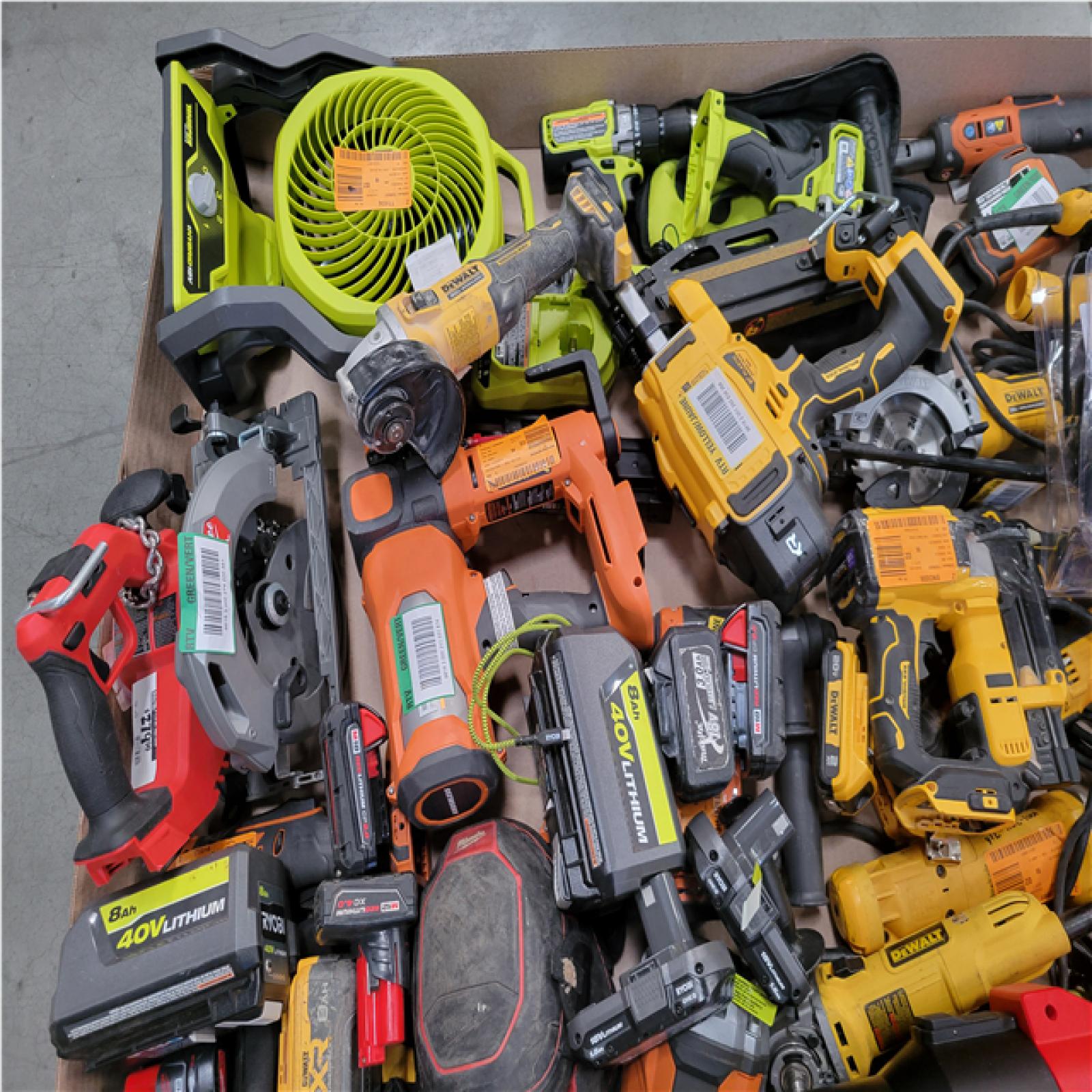 CALIFORNIA AS-IS TOOL PALLET