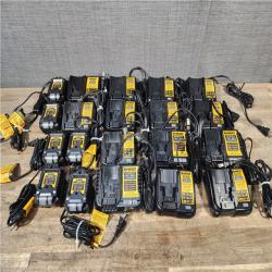 HOUSTON LOCATION - AS-IS DEWALT BATTERY CHARGER PACK QTY - 20