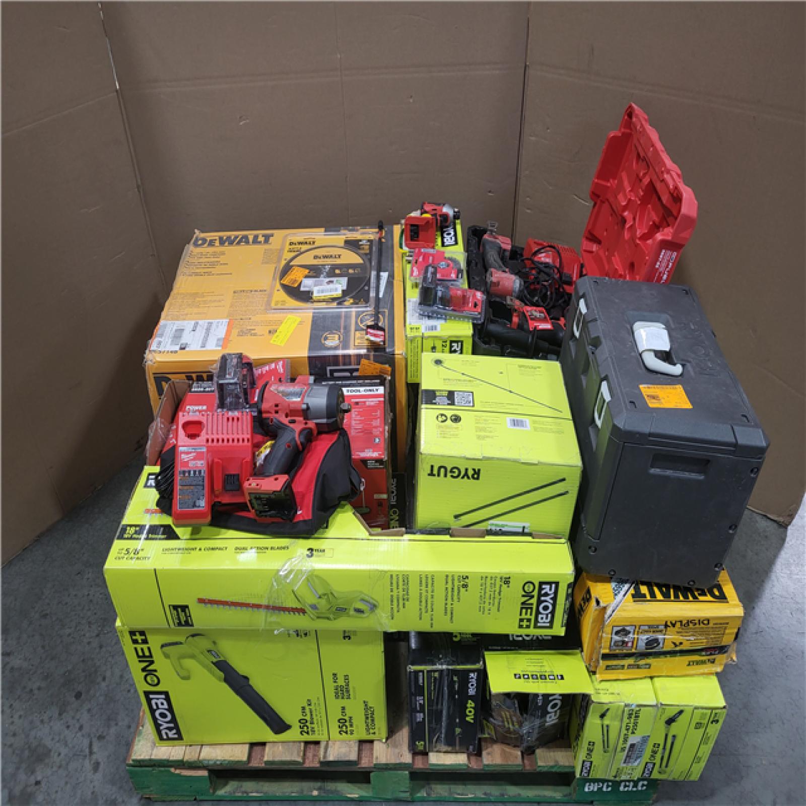 CALIFORNIA AS-IS TOOL PALLET